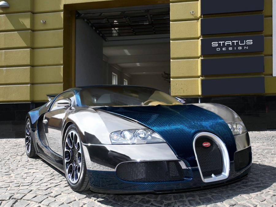  Bugatti Veyron 16.4 SD Ultraviolet by Status Design 2011 года  (фото 1 из 7)